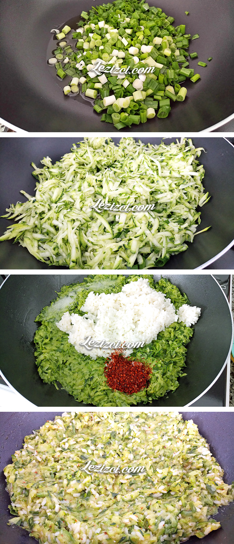 Pirinçli Kabak Salatası Nasıl Yapılır